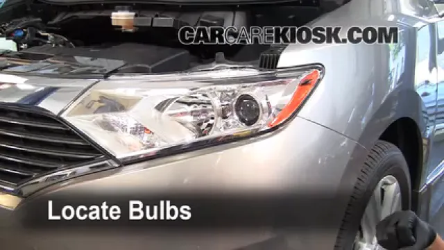 2011 Nissan Quest SL 3.5L V6 Luces Luz de estacionamiento (reemplazar foco)